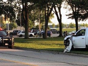 Sarnia's Kyle Fraser was jailed two months for this crash on July 3, 2021