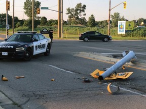 Sarnia’s Kyle Fraser was jailed two months for this crash on July 3, 2021