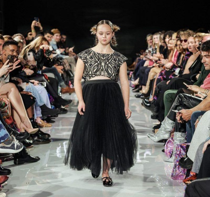 Teen fashion model with Down syndrome continues to inspire