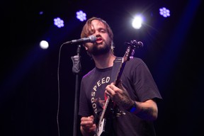 Jared Salte of The Royal Foundry performs at Wood Buffalo Ribfest in Fort McMurray on August 31, 2023. Vincent McDermott/Fort McMurray Today/Postmedia Network