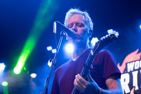 Craig Northey of Odds performs with the supergroup Trans-Canada Highwaymen at Wood Buffalo Ribfest in Fort McMurray on September 1, 2023. Vincent McDermott/Fort McMurray Today/Postmedia Network