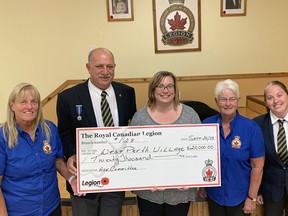 Mitchell Legion donates to West Perth Village