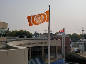 The Survivors' Flag will fly over Fort Saskatchewan City Hall throughout September