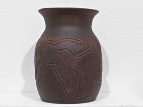 The Relationship Vase, by potter Cindy Henhawk of Six Nations