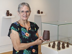 Six Nations potter Cindy Henhawk