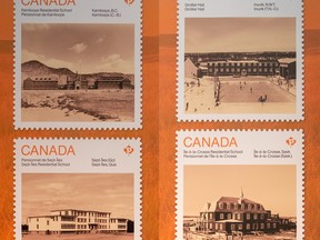 Residential schools stamps