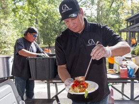 CA Culinary Services offered free Indian tacos