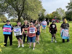 Brockville trans protest