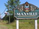 Sign on road just south of the water tower in Maxville. Photo on July 31, 2021, in Maxville, Ont. Todd Hambleton/Cornwall Standard-Freeholder/Postmedia Network