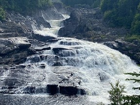 Denison Falls in Nimoosh Provincial Park