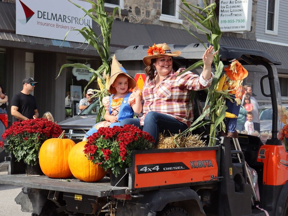 Lucknow Fall Fair parade photos Seaforth Huron Expositor