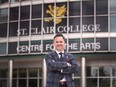 WINDSOR, ONT: SEPTEMBER 27, 2023. Michael Silvaggi will officially become St. Clair College's seventh president on June 1, 2024. Silvaggi is shown at the St. Clair College Centre for the Arts in downtown Windsor on Wednesday, September 27, 2023. (WINDSOR STAR - DAN JANISSE).