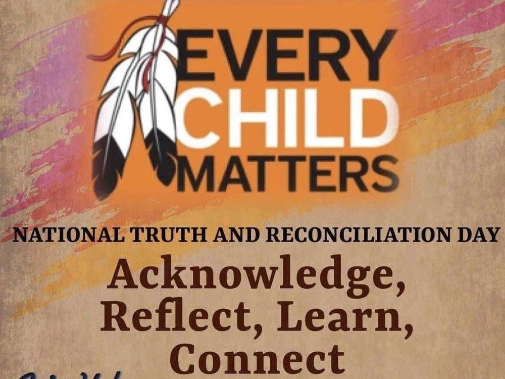 Section of poster with words Every Child Matters