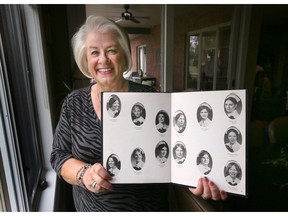 Julie Gauthier is shown at her Amherstburg home on Thursday, September 7, 2023. She is organizing a 50th anniversary reunion of the 1973 graduating nursing class from Hotel-Dieu Hospital.