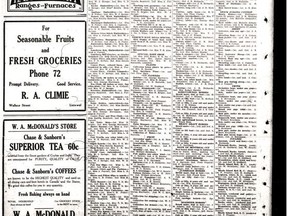 The Listowel Banner listed the many prize winners from the successful 1922 Listowel Fall Fair.