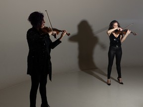 Set to take the stage at the Place des Arts on Sept. 28 are violinists and long-time artistic colleagues Cristina Masotti and Melissa Schaak, also known as 2vplus.