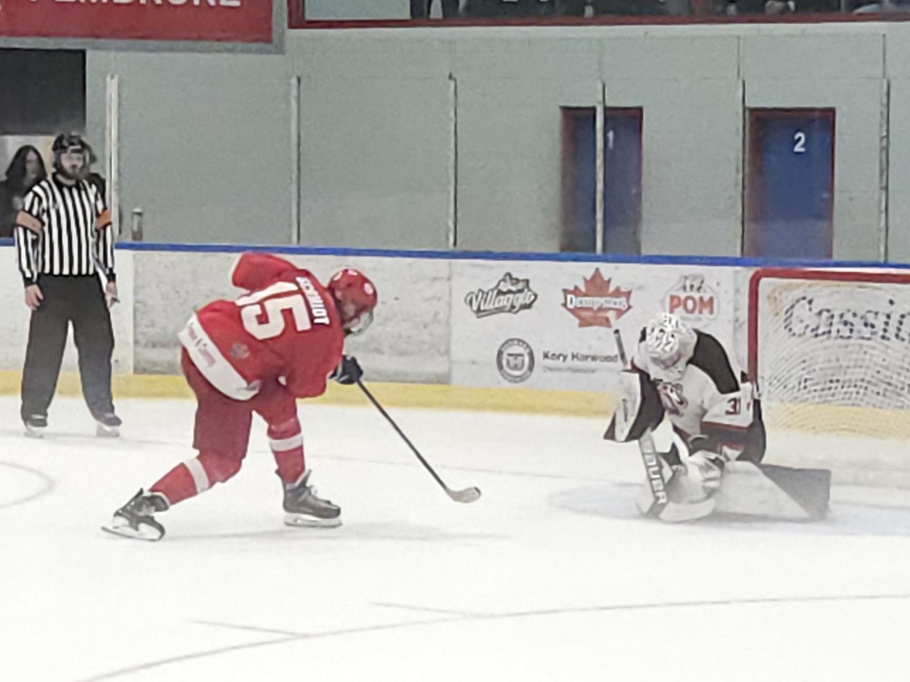 Schmidt the shootout hero as Pembroke Lumber Kings down 73s in a