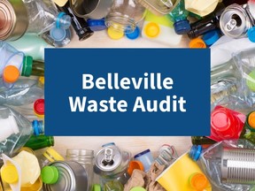 waste audit, city of belleville, track waste streams