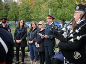Greater Sudbury Police Police Chief honours Const. Joe MacDonald, who was murdered on Oct. 7, 1993.