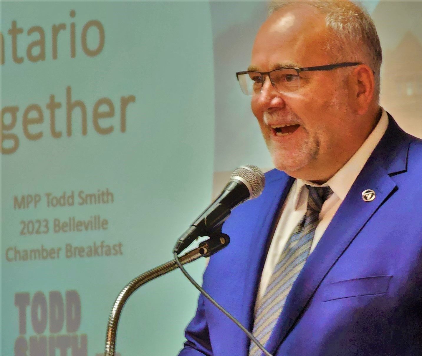 Ontario working to meet needs of Quinte on the grow MPP Smith