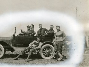 Timmins motorists in 1918