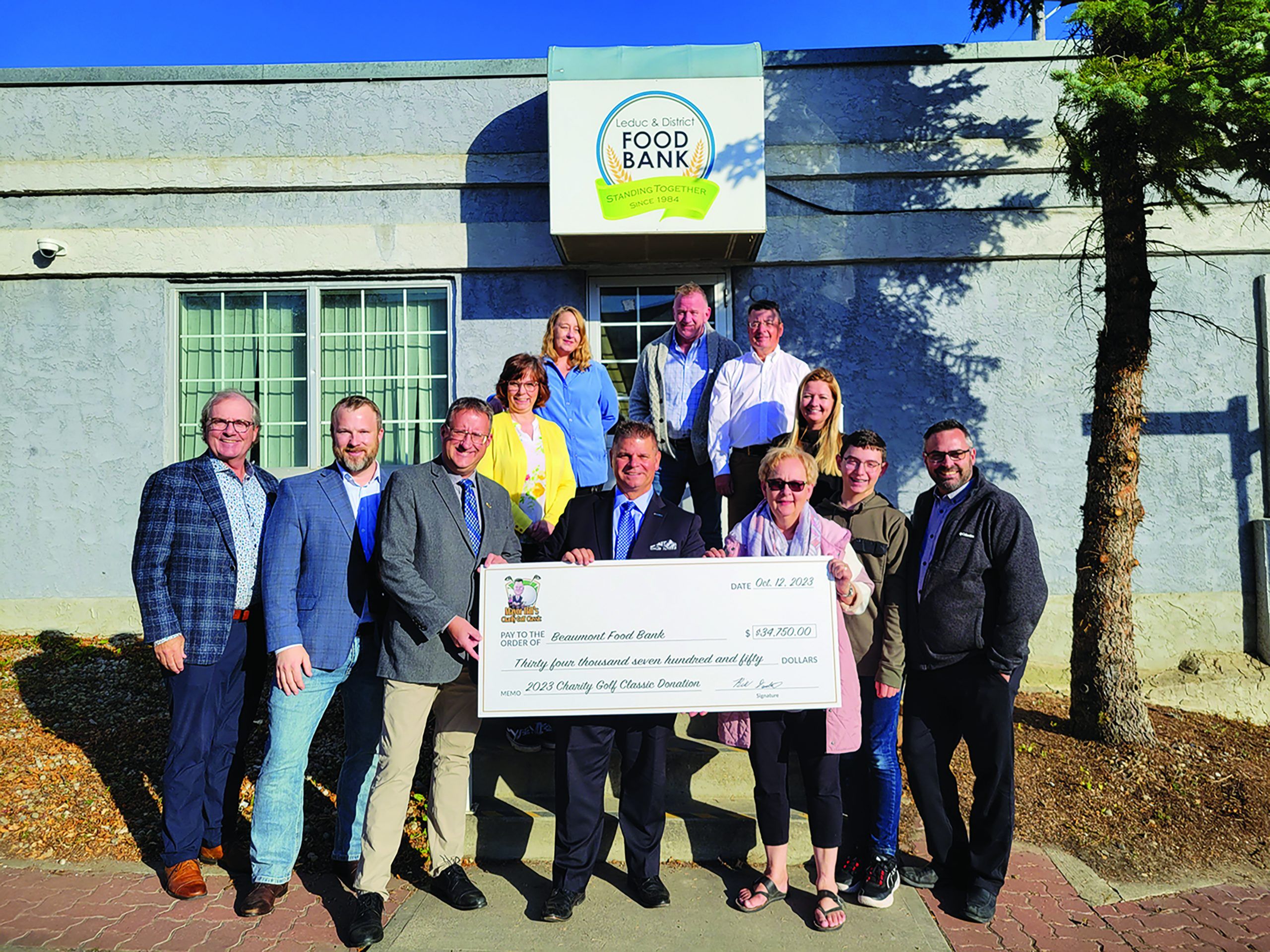 Beaumont Mayor s second golf classic raises 34 000 for Food Bank