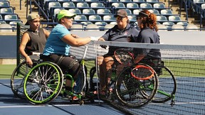 The city of Fredericton will be hosting a wheelchair tennis tournament featuring players from around the world this weekend