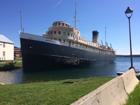 The Norisle sits at its berth in Manitowaning on Manitoulin Island in the summer of 2016 in this file photo. Supplied photo