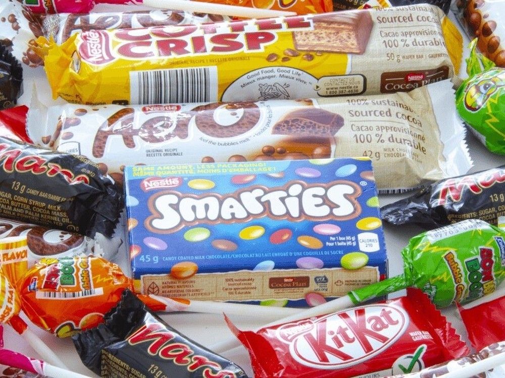 CANDY IS DANDY Manitoba's favourite junk food revealed in new study