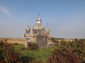 Deteriorating Ulrainian Orthodox church