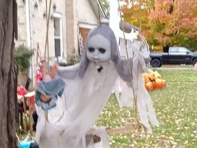 This weekend, the decorations for Hallowe’en are everywhere. To be perfectly direct, I must say the rush to get a variety of inflated pumpkins, hanging skeletons, elaborate spider webs, and mock gravestones in neighbourhood front yards amazes me, writes Rev. Bill Steadman.