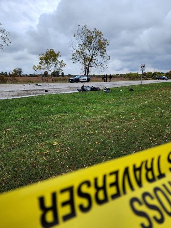 Motorcycle driver in critical care after crash: police