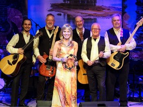 The cast of Early Morning Rain, a celebration of Gordon Lightfoot. From the left are Grant Garrett, Fred Smith, Leisa Way, Bruce Ley, Don Reid and Bobby Prochaska. Early Monring Rain runs at Place des Arts, Oct. 27-29. Tickets are available through Sudbury Performance Group or Eventbrite.