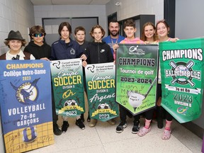 St. Paul stands out in sports: Ecole St. Paul Scorpions of Lively have distinguished themselves by winning a number of sports banners this school year. The golf team took first place at the CSC Nouvelon tournament, the soccer teams shone by winning first and second place at the Conseil scolaire du Grand Nord tournament and the boys volleyball squad took first place in Division A at the College Notre-Dame tournament.