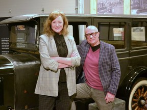 The Stratford Perth Museum board of directors has appointed Kelly McIntosh as the museum's new general manager effective Nov. 20. Pictured are McIntosh and museum board chair David Stones.