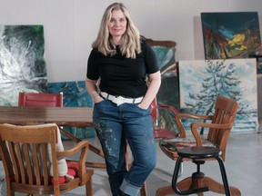 Gillian Schultze says opening her own art gallery is a dream come true. Brandon Gray photo