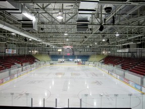 Brantford Civic Centre, which the Sudbury Wolves will visit for the first time this season on Saturday afternoon.