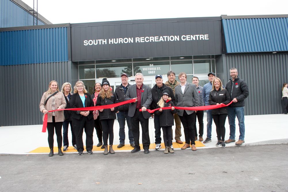 South Huron holds grand reopenings for renovated arenas Mitchell Advocate