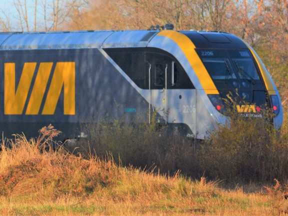 New VIA Rail fleet train making regular stops in Bellleville ...