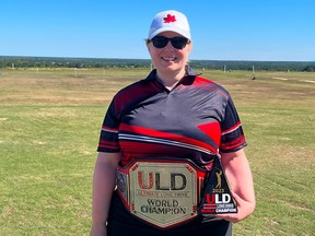 Sudbury native Lori Blencowe defended her title as Amateur Long Drive World Champion in Columbia, S.C. on Oct. 8, 2023.