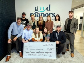 Members of the Good Manors Real Estate Group traded in their business cards for gamer tags recently and played video games for 24 hours through an event called Game for Good in support of the NEO Kids Foundation.