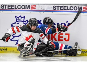 Jacob LeBlanc Moncton Para hockey
