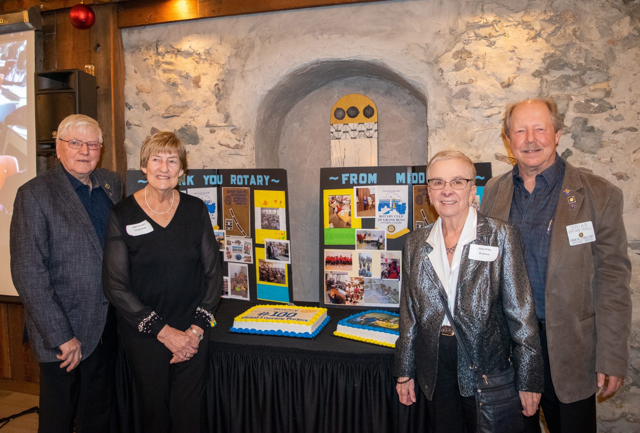 Grand Bend Rotary Club Celebrates 100th Donated Container Of Supplies