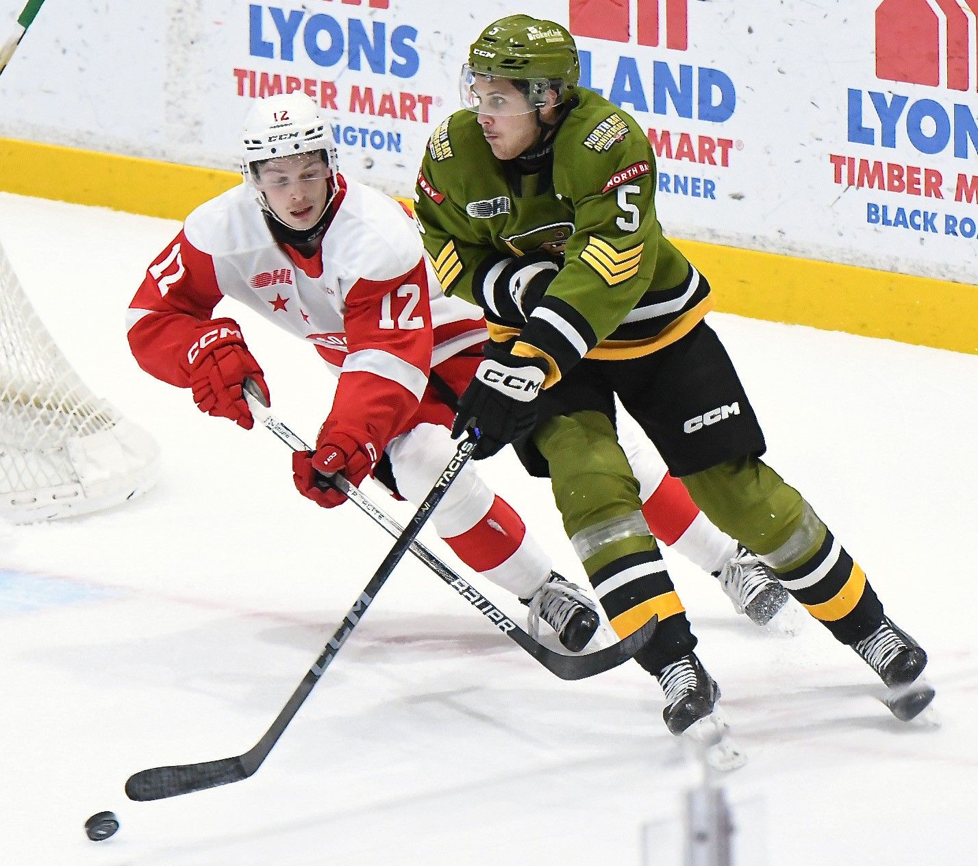 The North Bay Battalion Win In Overtime Against The Greyhounds | North ...