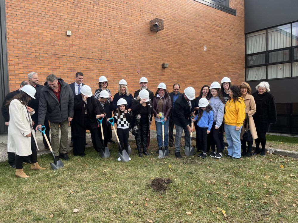 Education officials celebrate 50.5 million for new Blind River school