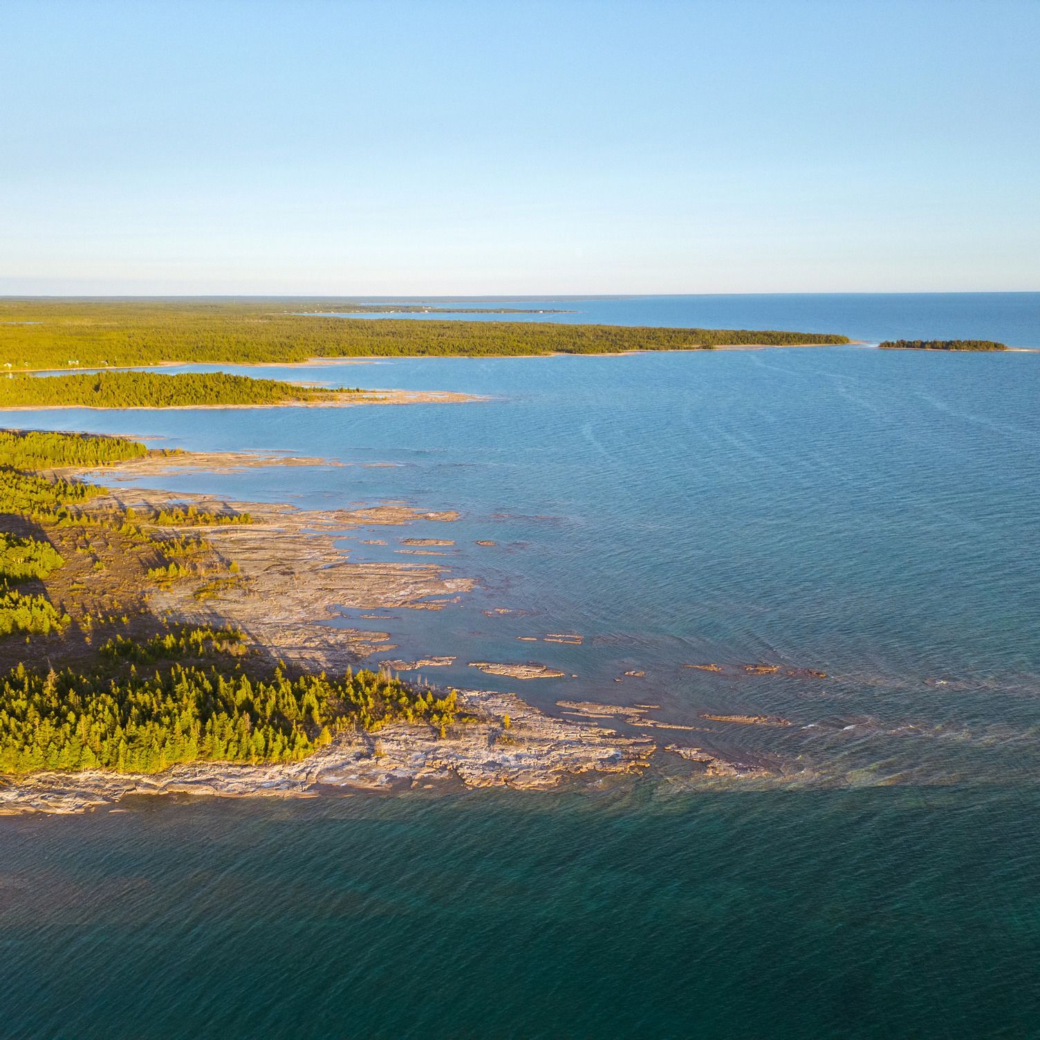 A sunset at Tobermory on the Bruce Peninsula. (National Conservancy of Canada photo)