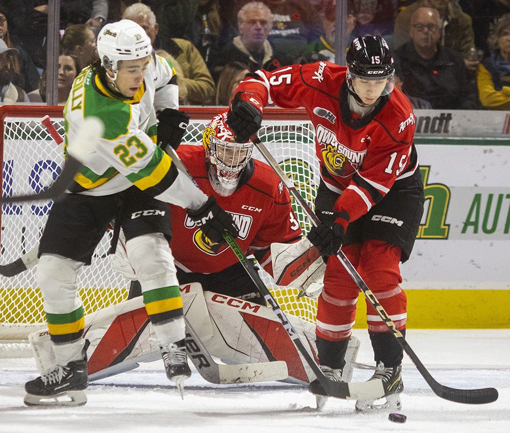 London Knights edge Owen Sound Attack as Sam O'Reilly scores clutch ...