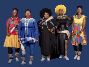 Zimbabwean a capella group Nobuntu perform at Kingston's Grand Theatre Nov. 25.