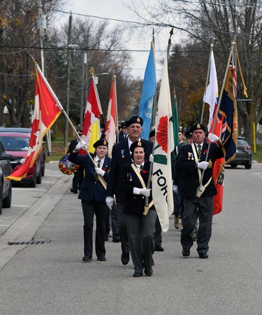 Mitchell 2023 Remembrance Day ceremony