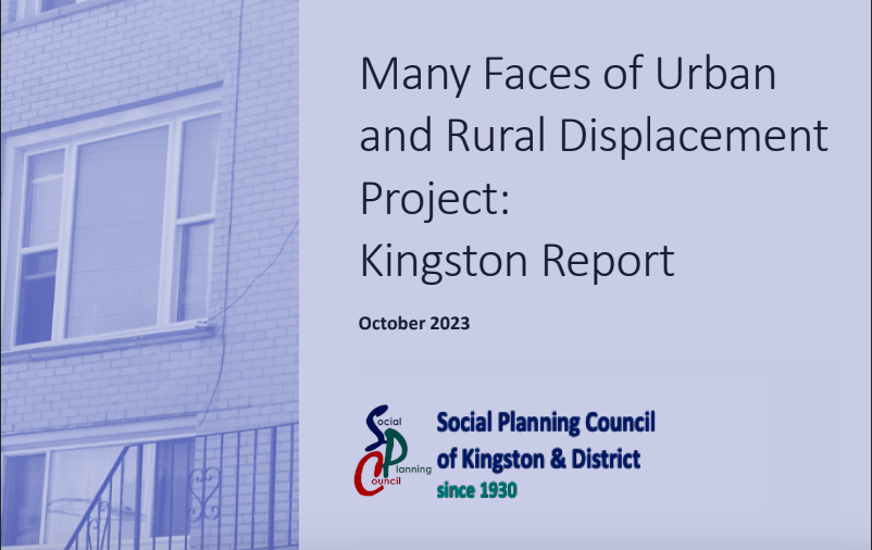 Report examines Kingstonarea stories of eviction and displacement
